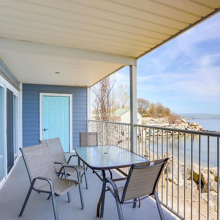 Cozy Lakefront Middle Bass Retreat With Balcony Put-in-Bay Esterno foto